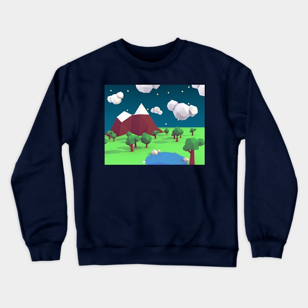 Evening sky Crewneck Sweatshirt by 1anioh